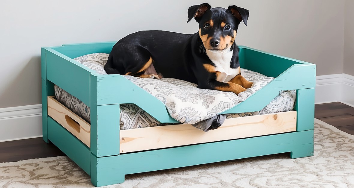 How to Make an Easy No Sew Dog Bed